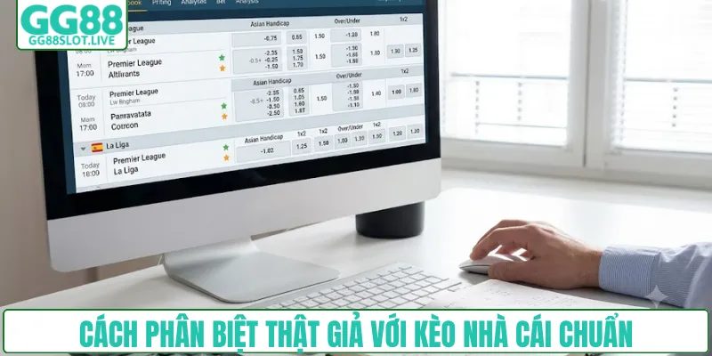 Cách phân biệt thật giả với kèo nhà cái chuẩn