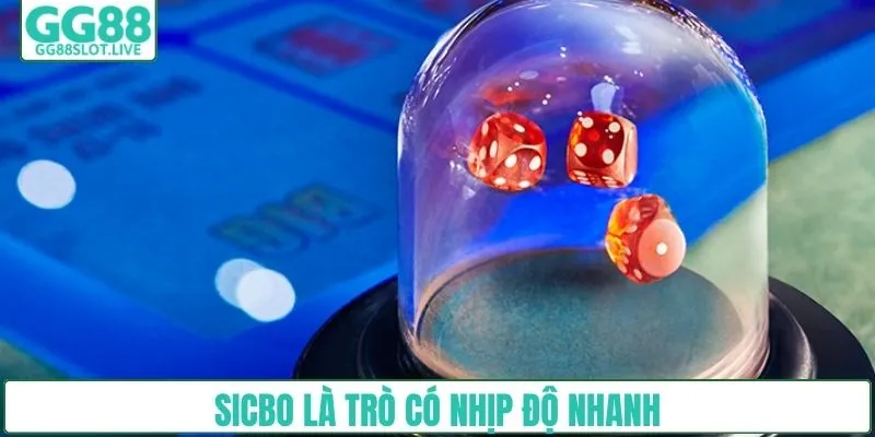 Sicbo là trò có nhịp độ nhanh
